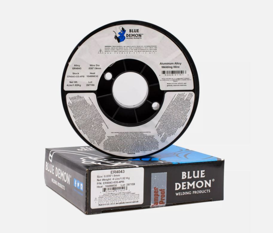 Blue Demon 4043 Aluminium MIG Wire