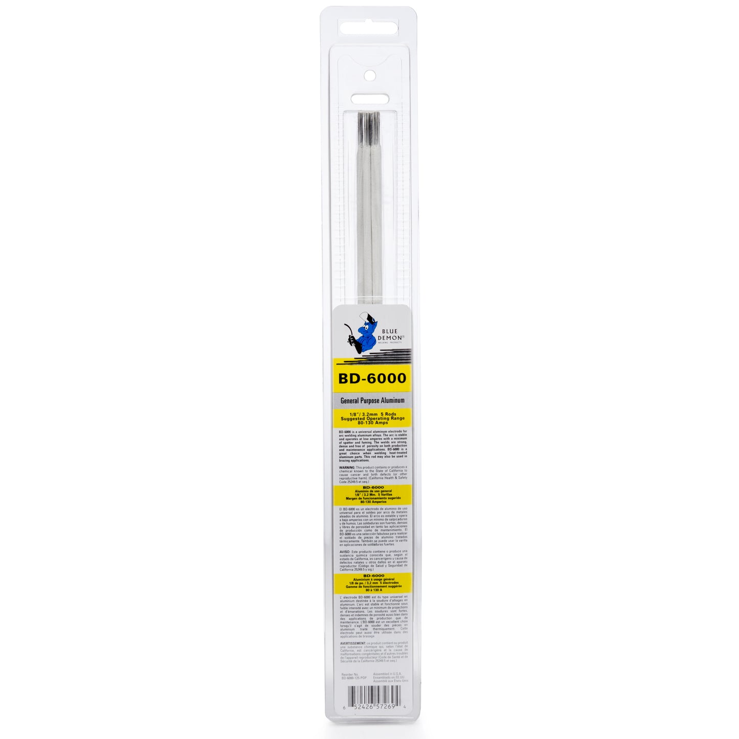 PRO-6000 General Purpose Aluminium Electrodes